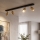 Spot LED TOP 4xGU10/10W/230V noir/or