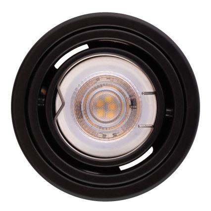 Spot LED TUBA 1xGU10/5W/230V 2700K noir