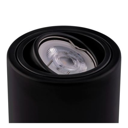 Spot LED TUBA 1xGU10/5W/230V 2700K noir