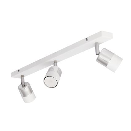 Spot LED TUBSSON 3xGU10/4,8W/230V blanc/chrome brillant