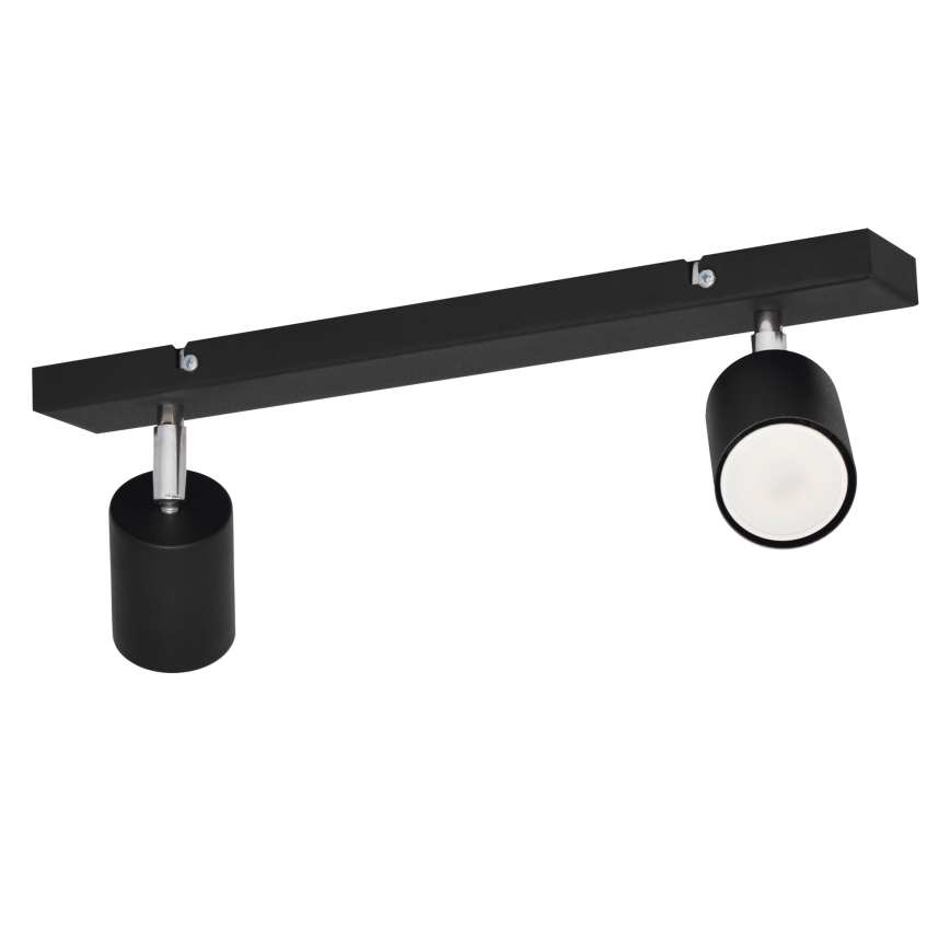 Spot LED TUNE 2xGU10/4,8W/230V noir
