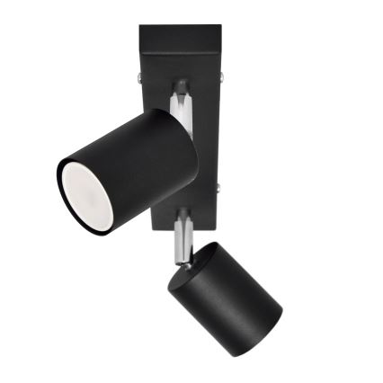 Spot LED TUNE 2xGU10/4,8W/230V noir