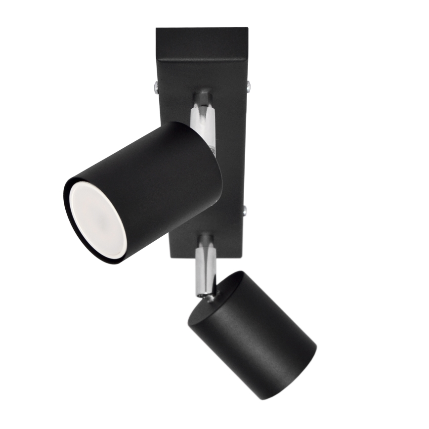 Spot LED TUNE 2xGU10/4,8W/230V noir
