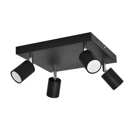 Spot LED TUNE 4xGU10/4,8W/230V noir