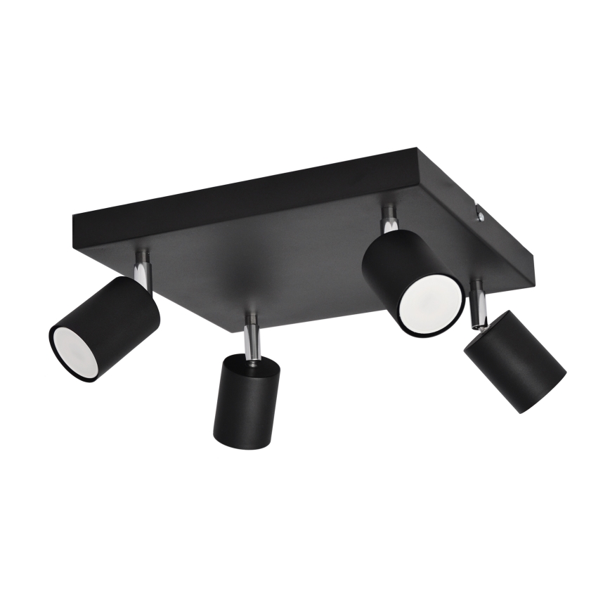 Spot LED TUNE 4xGU10/4,8W/230V noir