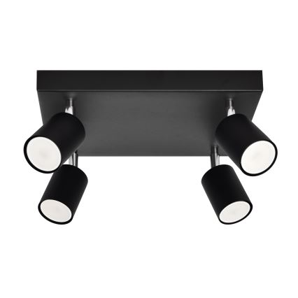 Spot LED TUNE 4xGU10/4,8W/230V noir