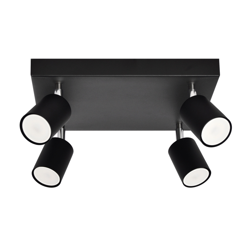 Spot LED TUNE 4xGU10/4,8W/230V noir