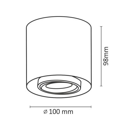 Spot LED XENO LED/15W/230V blanc 1200lm