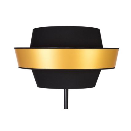 Lampadaire PRETO GOLD 1xE27/60W/230V - certifié FSC