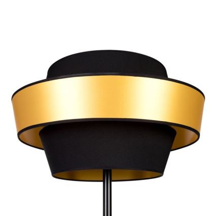 Lampadaire PRETO GOLD 1xE27/60W/230V - certifié FSC