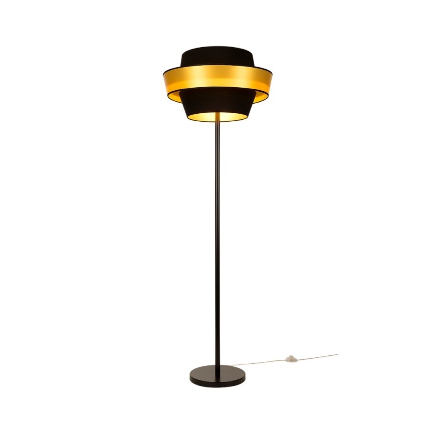 Staande Lamp PRETO GOLD 1xE27/60W/230V - FSC-gecertificeerd