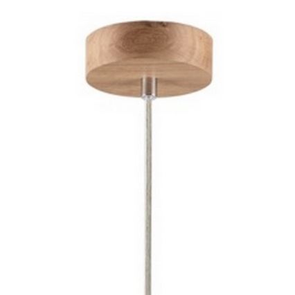 Hanglamp aan kabel ALESSANDRO 1xE27/60W/230V eiken