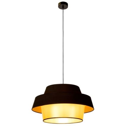 Suspension filaire PRETO GOLD 1xE27/60W/230V - certifié FSC