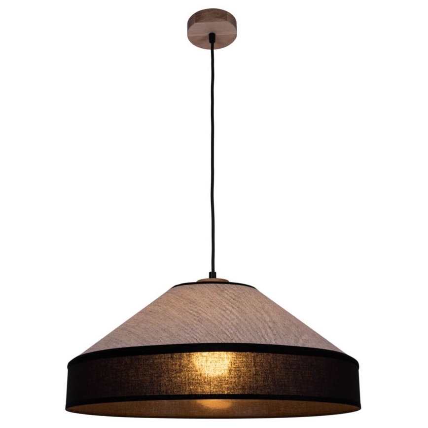Suspension filaire AMIGO 1xE27/60W/230V chêne