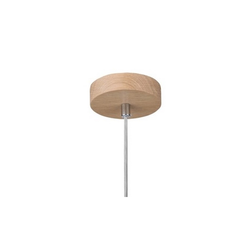 Suspension filaire ALESSANDRO 1xE27/60W/230V chêne - certifié FSC