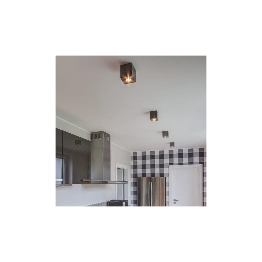 Plafondlamp CONCRETEDREAM 1xGU10/6W/230V beton - FSC-gecertificeerd