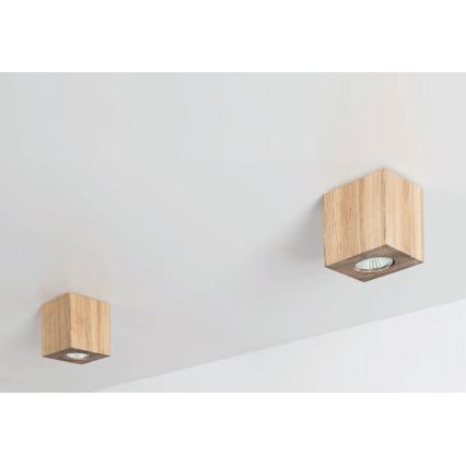 Plafondlamp WOODDREAM 1xGU10/6W/230V - FSC-gecertificeerd