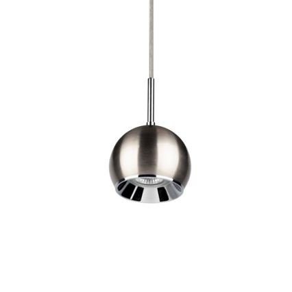 LED Hanglamp aan een koord BALL WOOD 1xGU10/5W/230V mat eiken