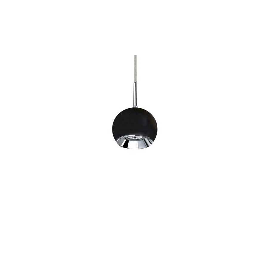 LED Hanglamp aan een koord BALL WOOD 1xGU10/5W/230V mat eiken