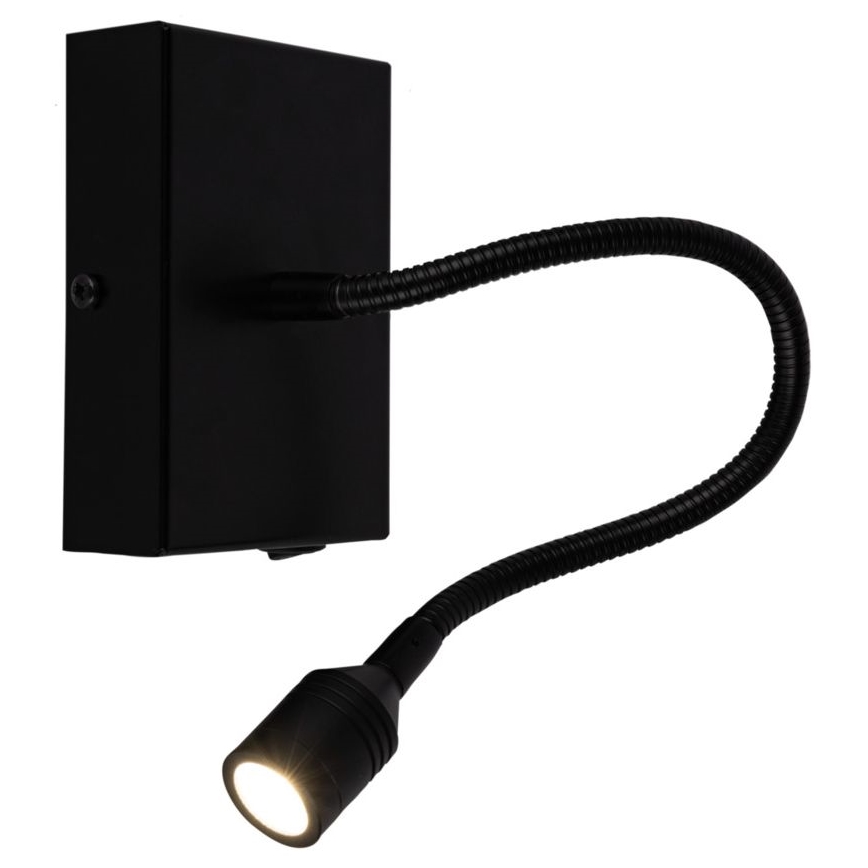 LED wand verlichting LECTOR LED/2,5W/230V zwart