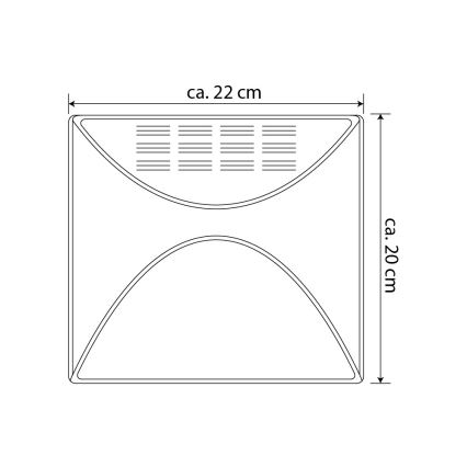 LED Zonnehuisnummer LED/3x0,1W/2,4V 1200 mAh IP44
