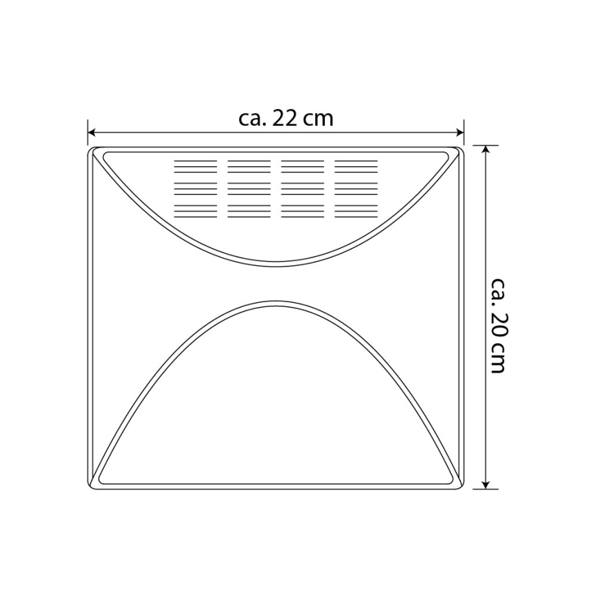 Numéro de maison solaire LED/3x0,1W/2,4V 1200 mAh IP44