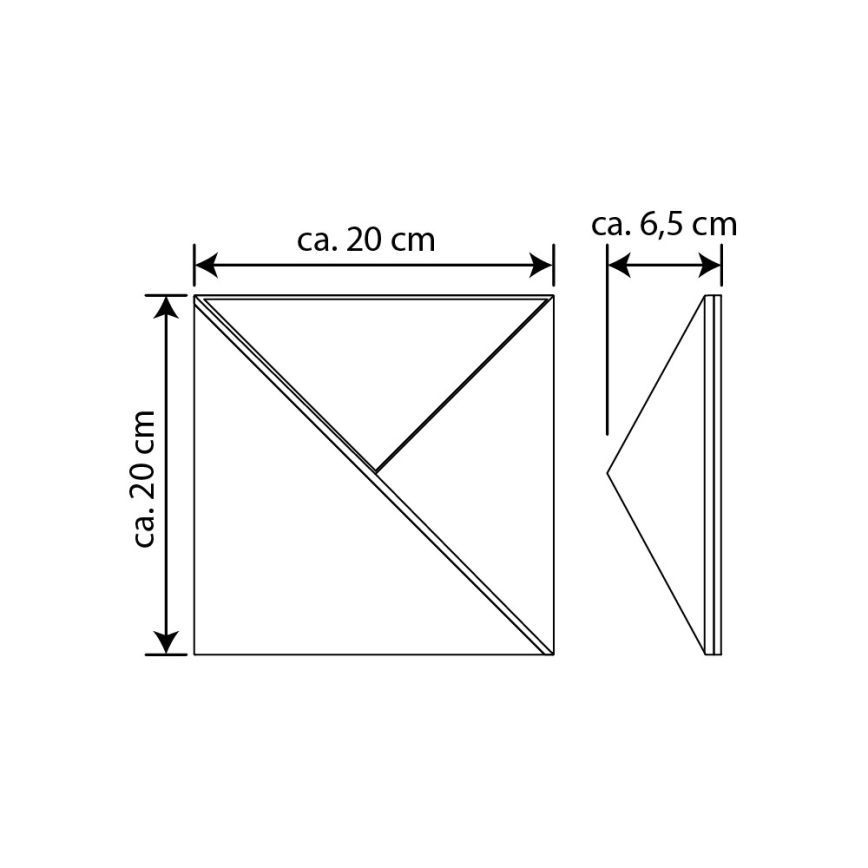LED Zonnehuisnummer LED/3x0,1W/2,4V 1200 mAh IP44