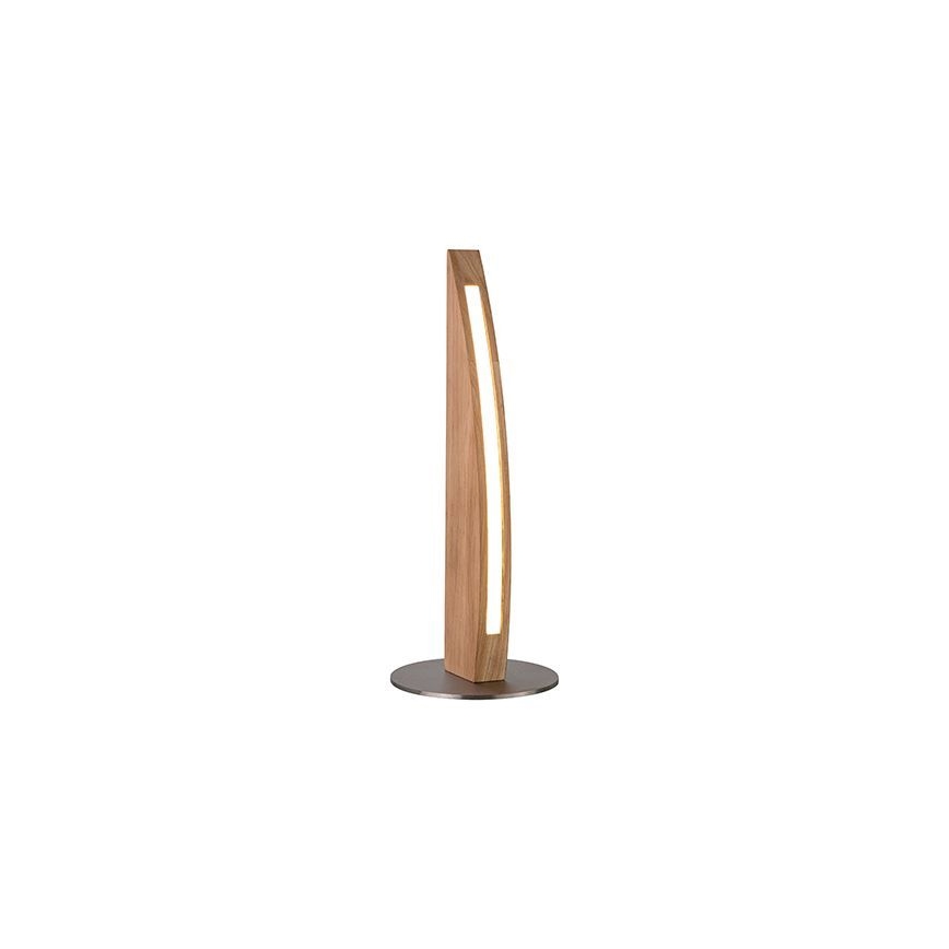 Lampe de table à intensité variable DUBAI LED/4W/230V chêne – certifié FSC
