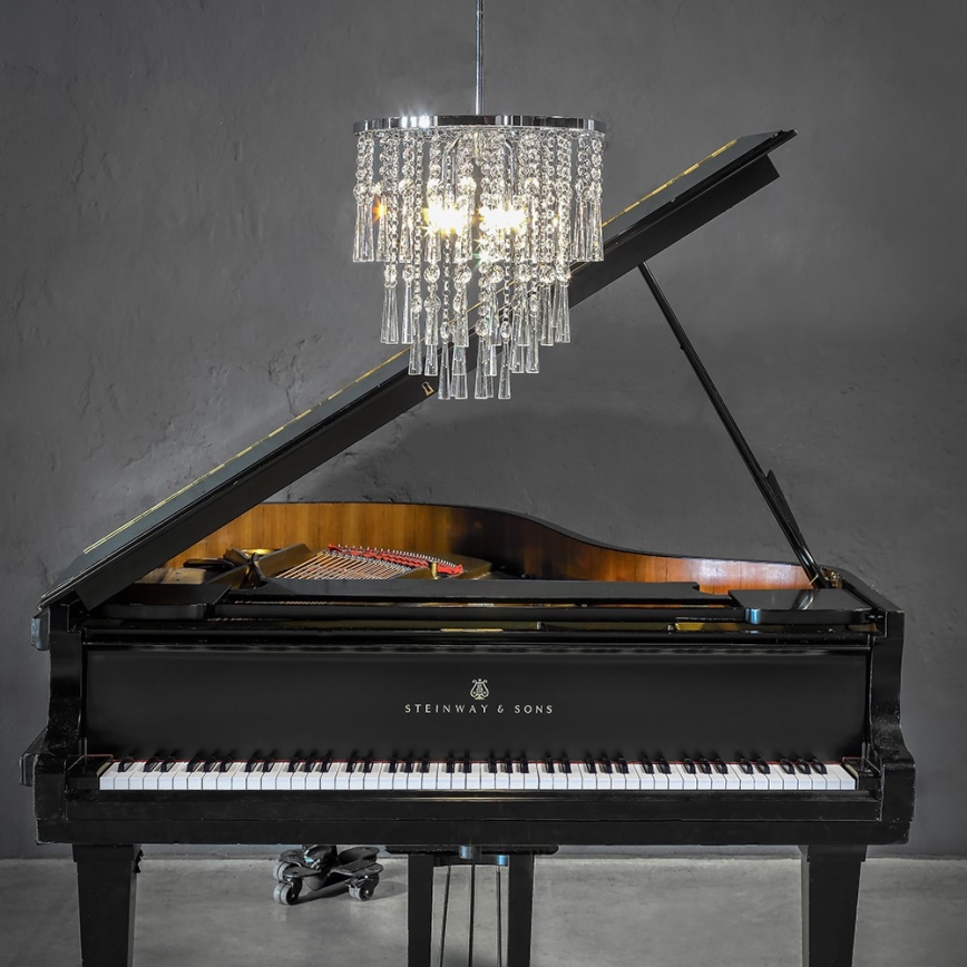 Hanglamp met vaste pendel LUXORIA 6xG9/28W/230V