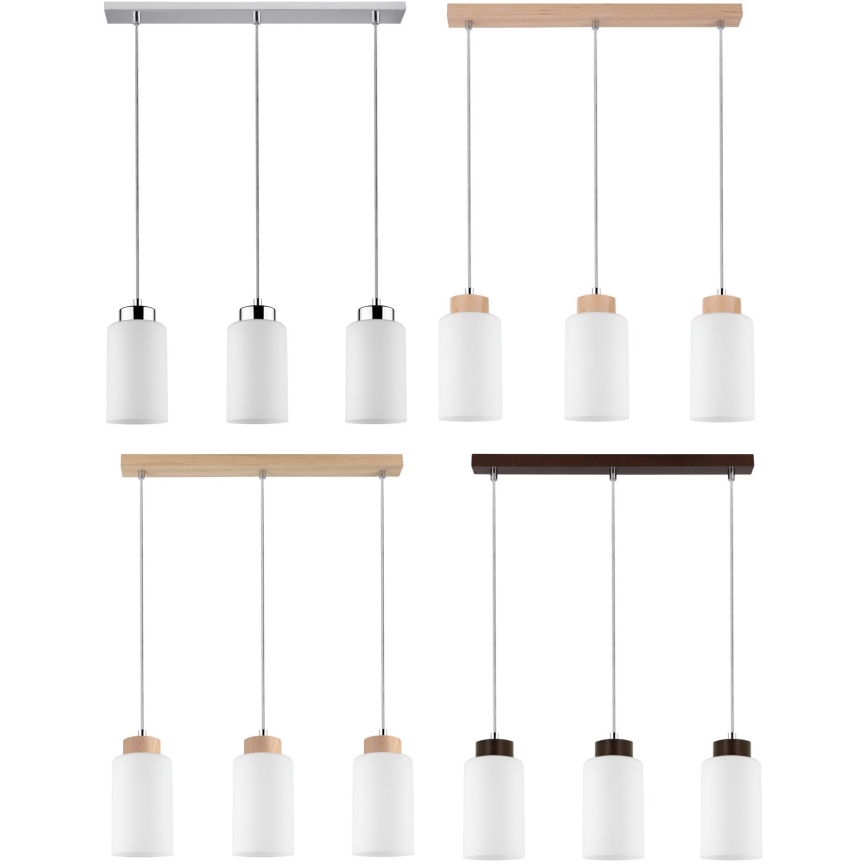 Abat-jour de rechange pour suspension  BOSCO E27 d. 9,5 cm blanc