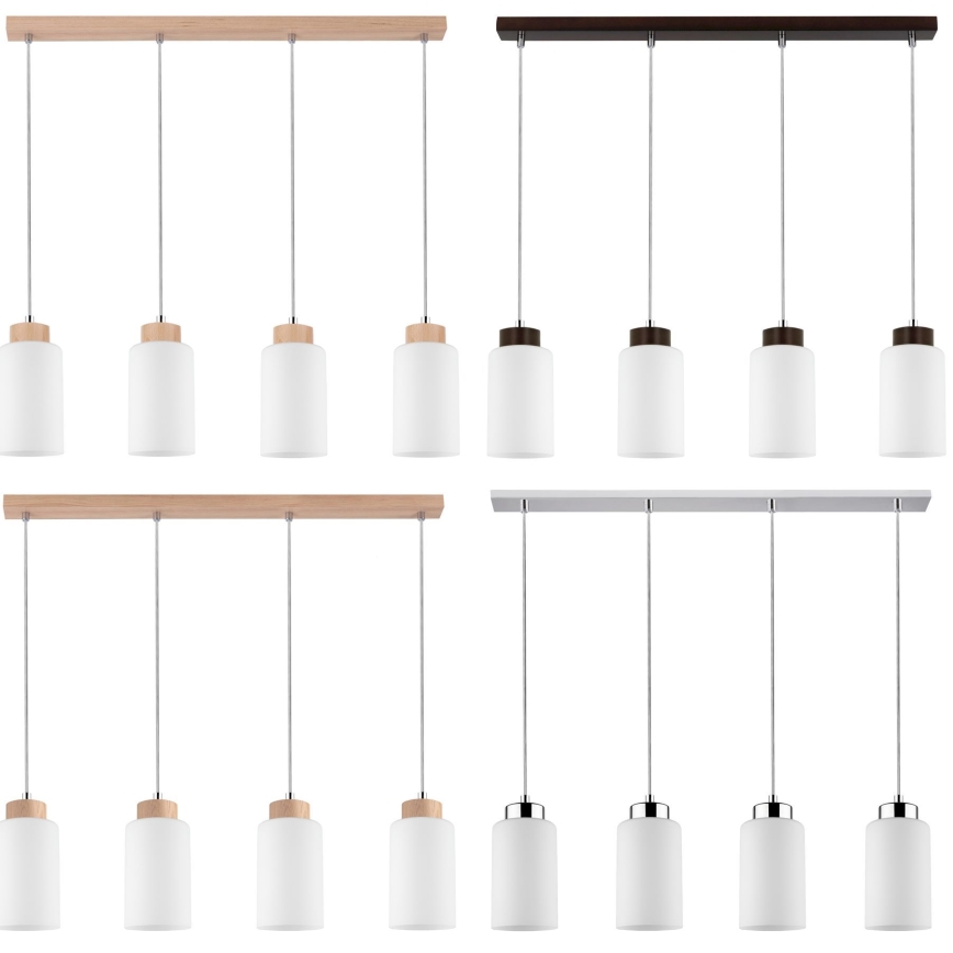 Abat-jour de rechange pour suspension  BOSCO E27 d. 9,5 cm blanc