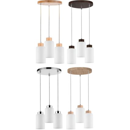 Abat-jour de rechange pour suspension  BOSCO E27 d. 9,5 cm blanc
