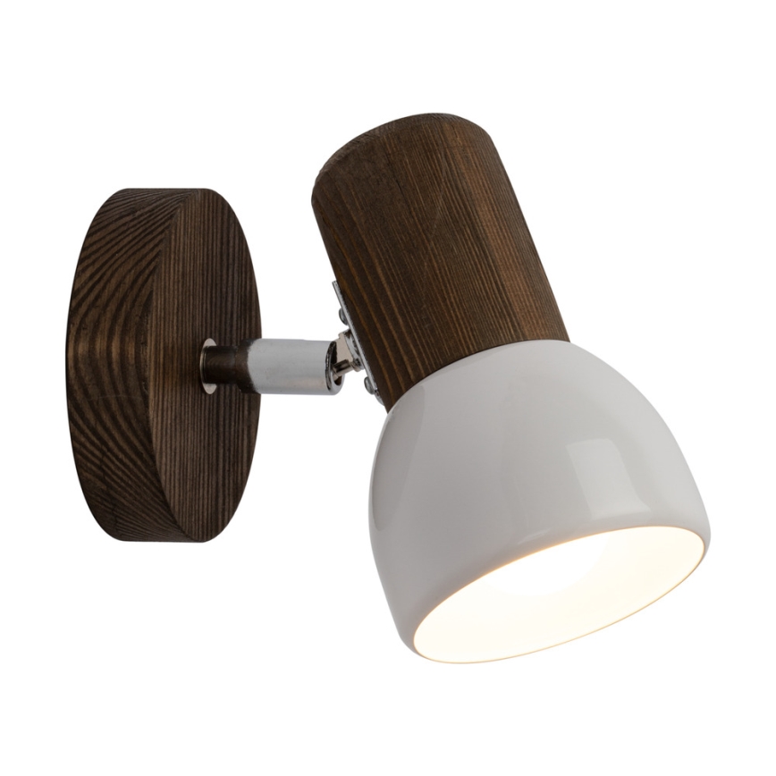 Wandspot NEL 1xE27/15W/230V grenen