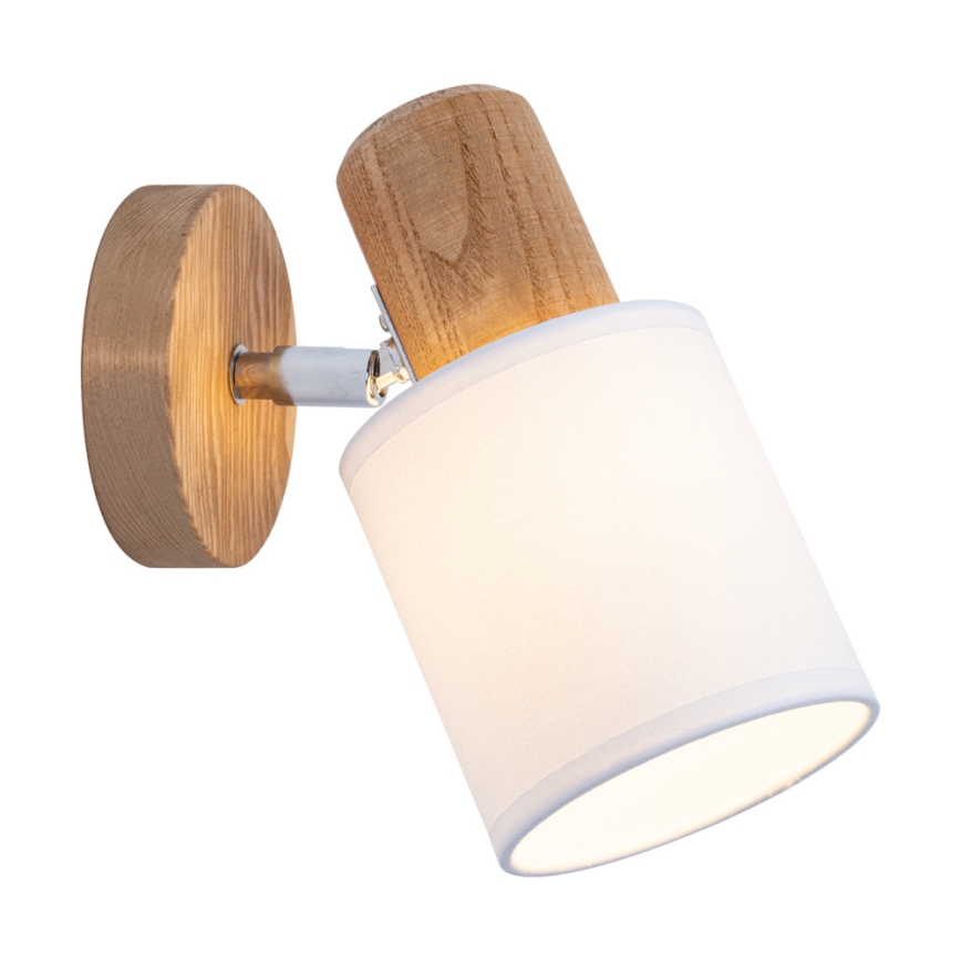 Wandspot TRENDY 1xE27/15W/230V grenen
