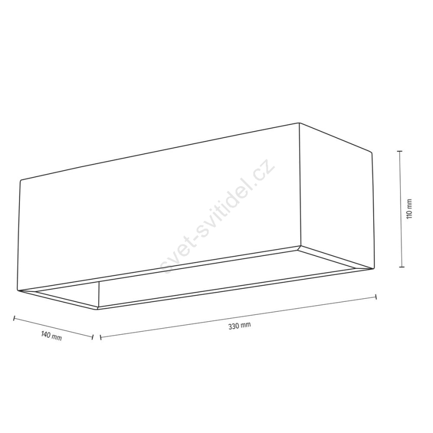 Wandlamp KENZO 2xG9/6W/230V Dennenboom - FSC-gecertificeerd