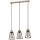 Spot-Light - Hanglamp aan een koord ORAZIO 3xE27/60W/230V eiken
