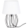 Spot-Light - Tafel Lamp MANGOO 1xE27/40W/230V wit/zwart