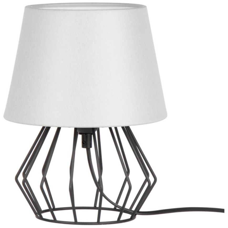 Spot-Light - Tafellamp MANGOO 1xE27/40W/230V grijs/zwart
