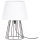 Spot-Light - Tafellamp MANGOO 1xE27/40W/230V wit/zwart