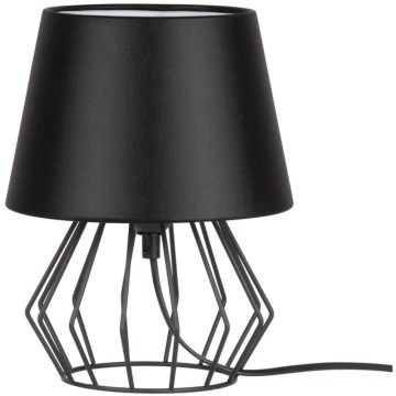 Spot-Light - Tafellamp MANGOO 1xE27/40W/230V zwart