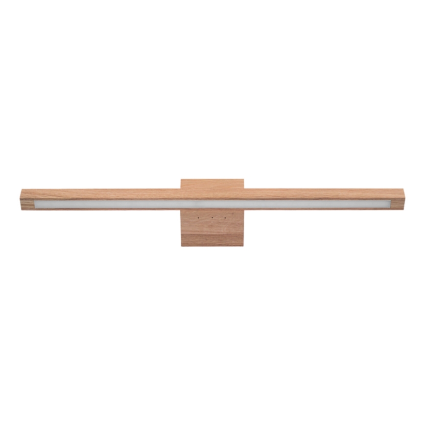 LED Badkamer spiegelverlichting AQUAVIVA LED/9W/230V 60 cm IP44 eiken – FSC gecertificeerd