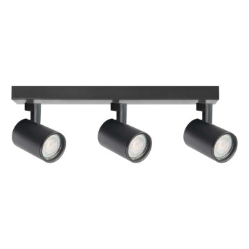 Spot LYNX 3xGU10/10W/230V zwart