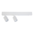Spot MAGNET LED/5W/230V + 2xGU10/60W 3000/4000K blanc