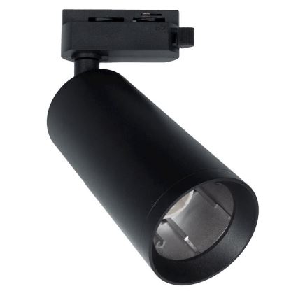 Spot MICA voor een rail systeem 1xGU10/25W/230V 1-fase zwart