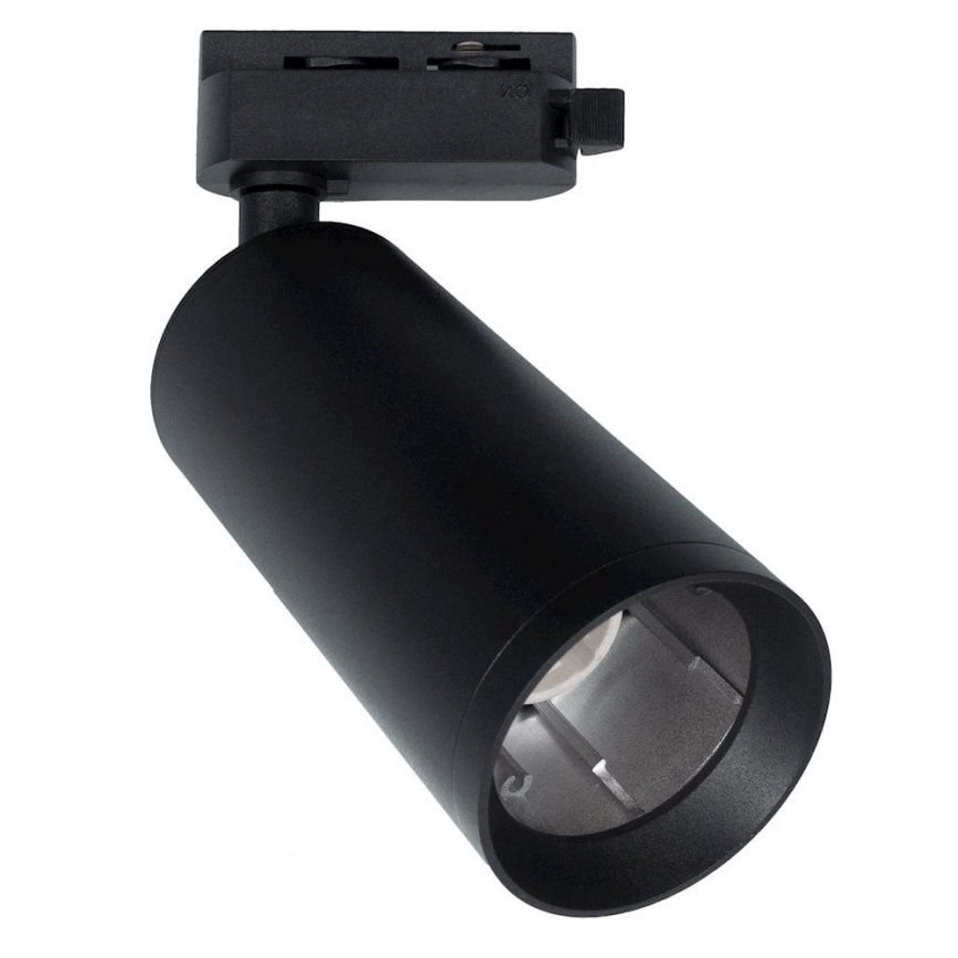 Spot MICA voor een rail systeem 1xGU10/25W/230V 1-fase zwart