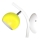 Spot MORRIS 1xE27/15W/230V jaune