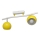 Spot MORRIS 2xE27/15W/230V jaune