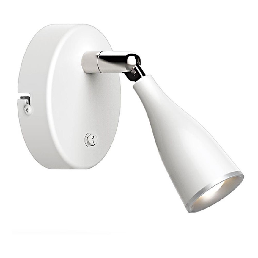 Spot mural avec un interrupteur LED/4,5W/230V 4000K blanc