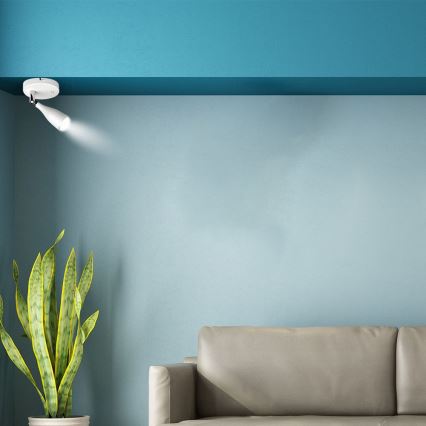 Spot mural avec un interrupteur LED/4,5W/230V 4000K blanc