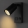 Spot mural avec USB CHARGE LED/5W/230V noir
